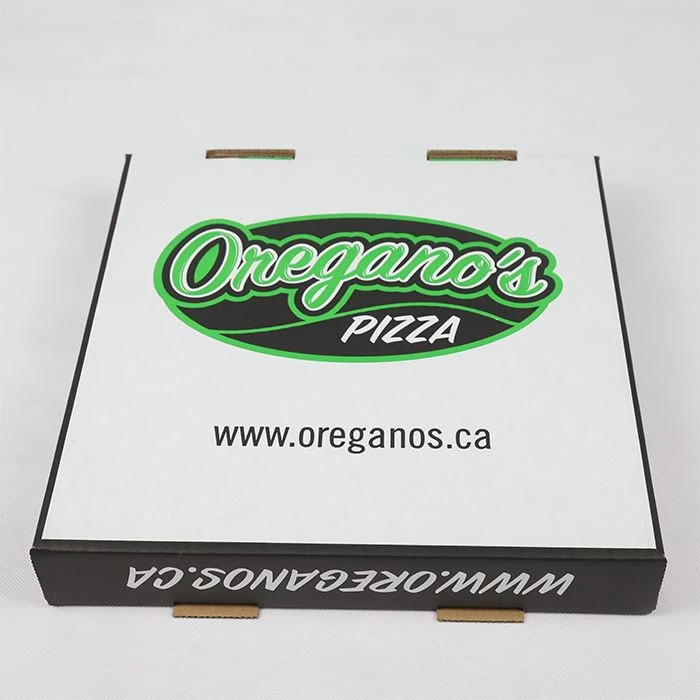 Bwrdd rhychiog Blwch Pizza Argraffu Customized