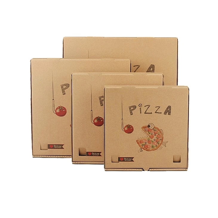 Blwch Cerdyn Lliw Blwch Pizza Personol Proffesiynol o Ansawdd Uchel