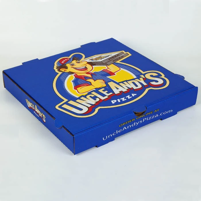 Cyfanwerthu Custom Cyflenwr Dylunio Pecynnu Argraffu Carton Pecynnu Blychau Pizza Rhad