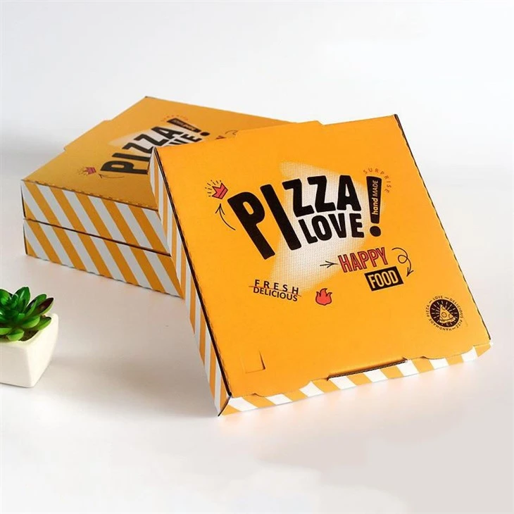 Blychau Pizza Argraffedig Dyluniad Personol Cyflenwr