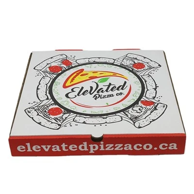 Custom Size Logo Pizza Box Ansawdd Uchel Rhad